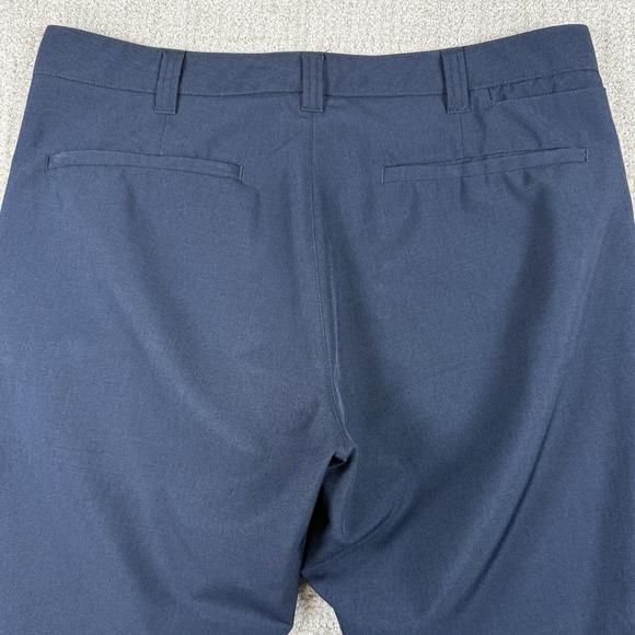 Bluffworks Men's 36x30 (Actual 37x30) Blue Straight Leg Polyester Pants - Picture 5 of 9